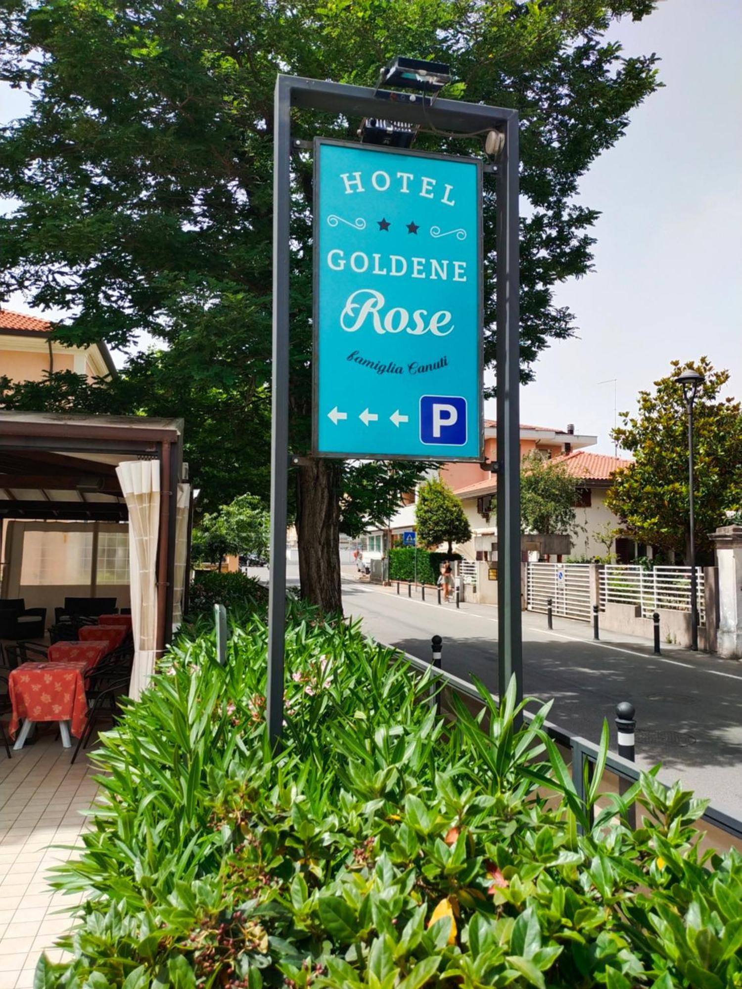 Hotel Goldene Rose Rimini Exterior foto
